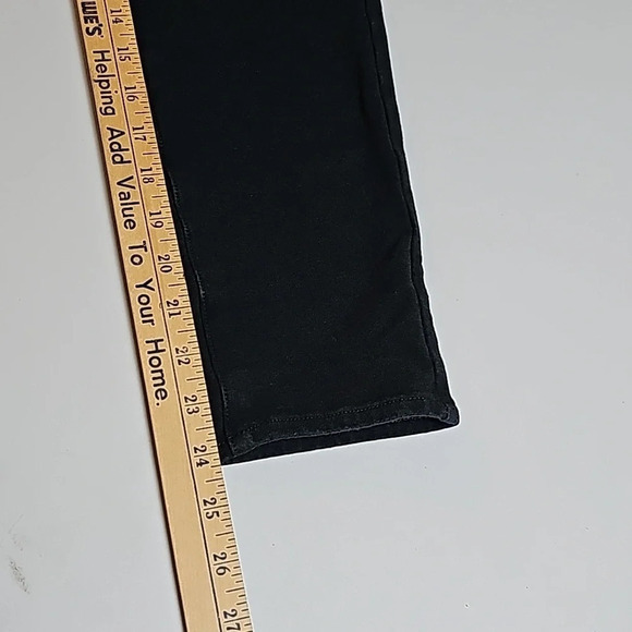 American Eagle Hi Rise Jegging Black Sz 14 Short - Picture 11 of 12